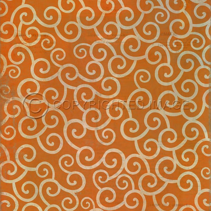Vintage Vinyl Floorcloth Mats (Pattern 04 Salt Water Taffy)