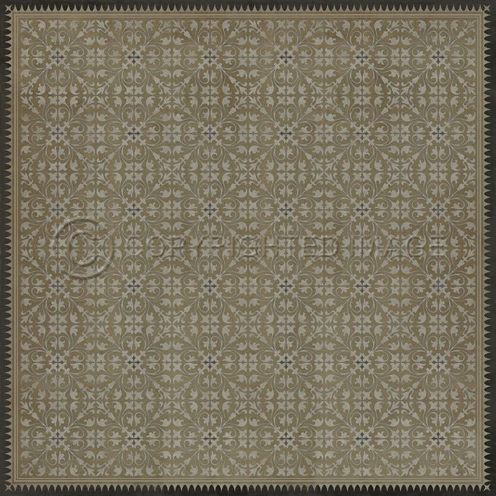 Spicher & Company Vintage Vinyl Floorcloth Mat (Classic Pattern 21 Dinah)