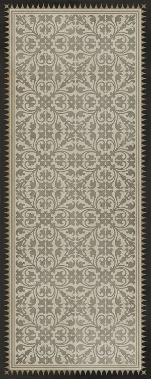 Vintage Vinyl Floorcloth Rug (Pattern 21 The Knight)