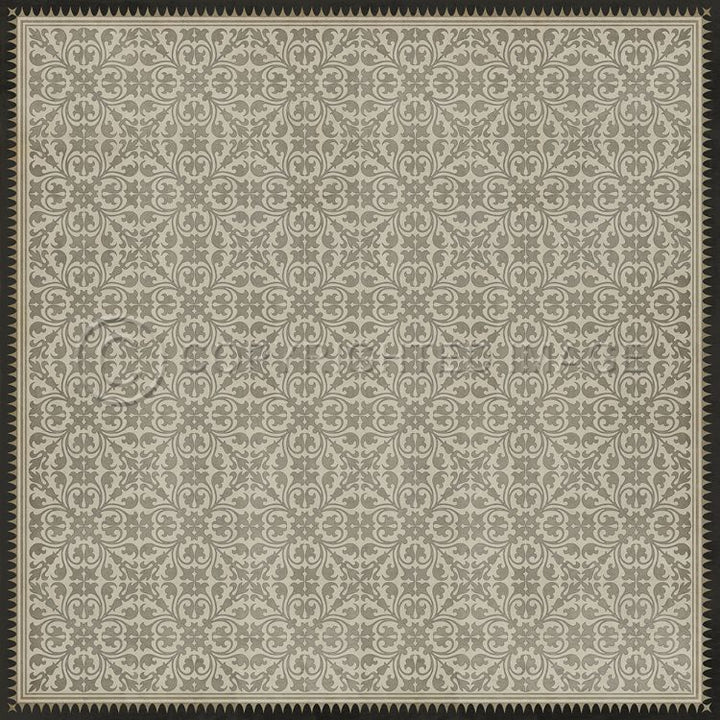 Vintage Vinyl Floorcloth Rug (Pattern 21 The Knight)