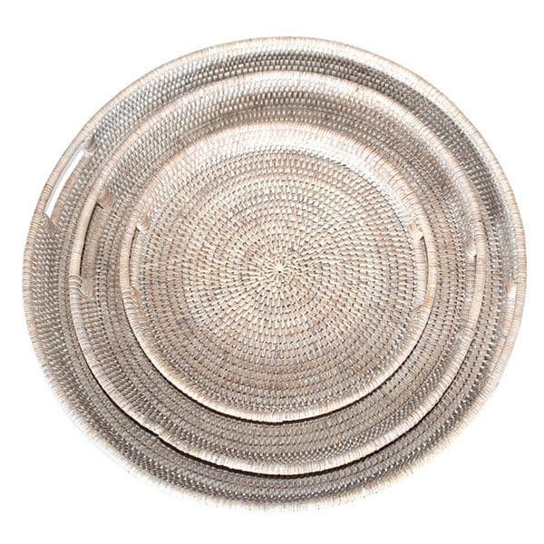 Matahari Rattan Round Trays - Thumbnail 2