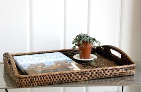 Matahari Morning Rattan Tray - Thumbnail 3