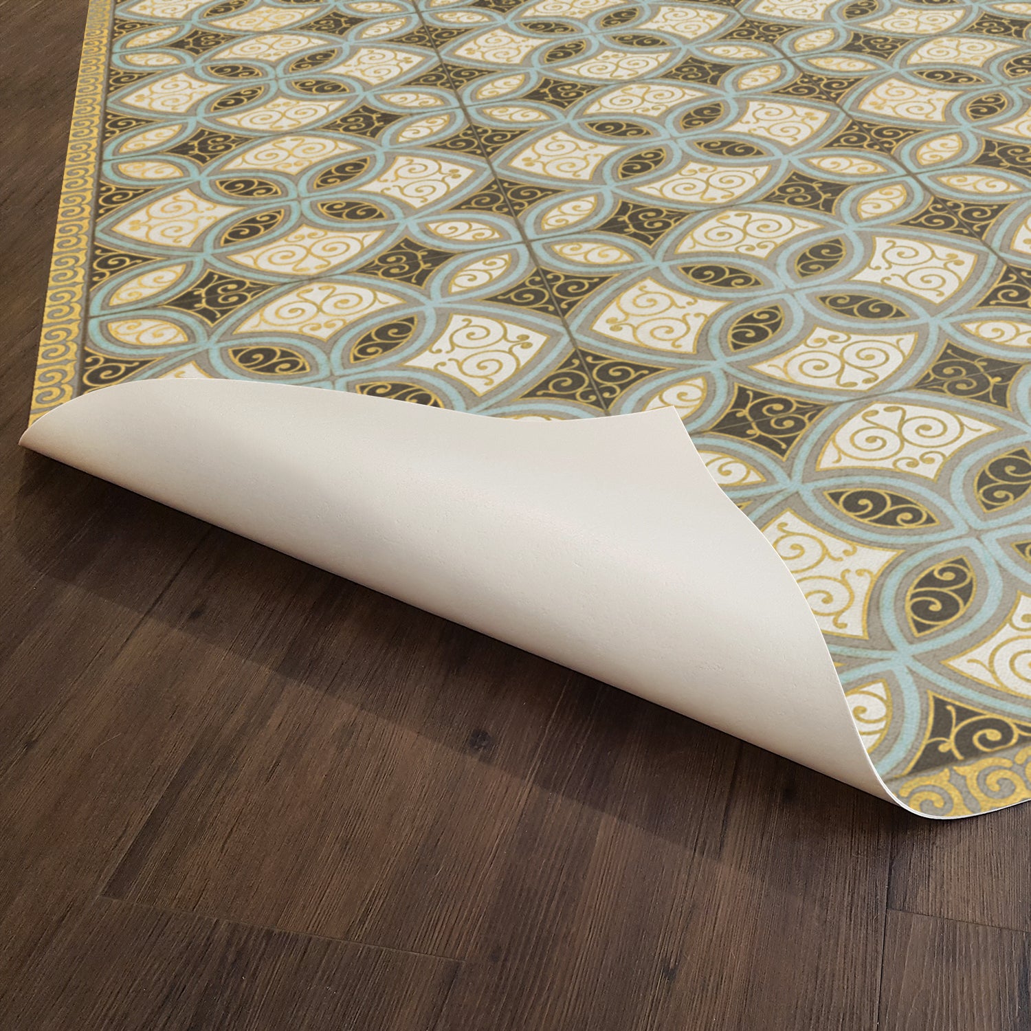 Vintage Vinyl Floorcloths (Pattern 25 Gustav) – Hudson & Vine