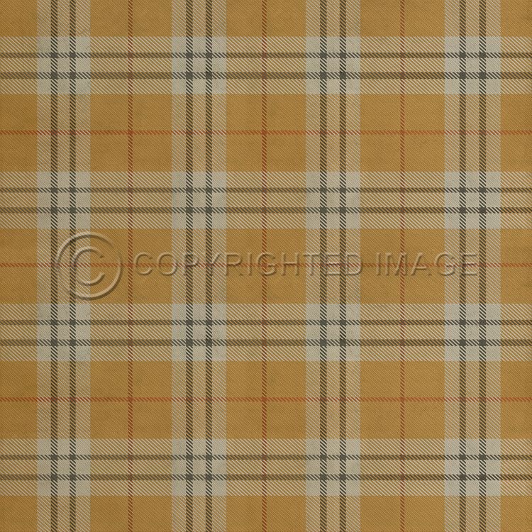 Spicher & Company Vintage Vinyl Floorcloth Mat (Classic Pattern 66 New Lanark)