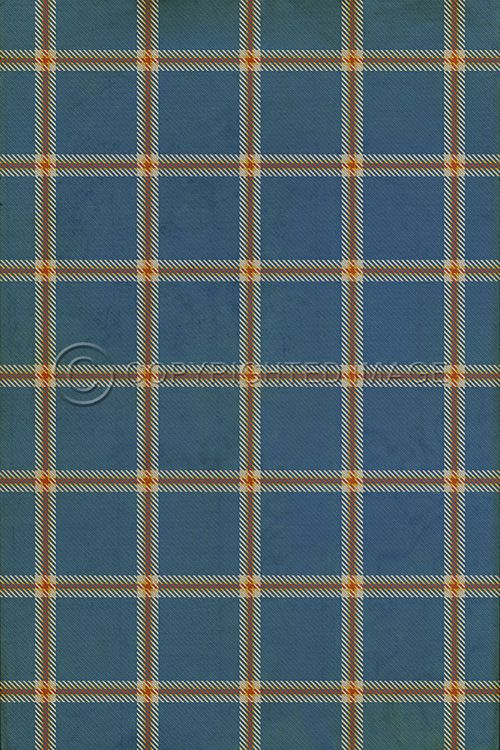 Vintage Vinyl Floorcloth Mats (Pattern 68 Birmingham)