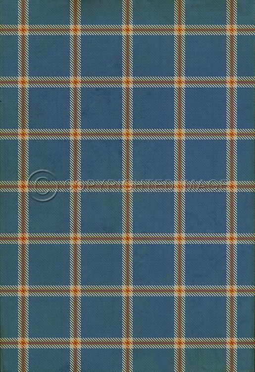 Vintage Vinyl Floorcloth Mats (Pattern 68 Birmingham)