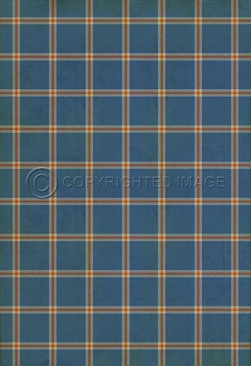 Vintage Vinyl Floorcloth Mats (Pattern 68 Birmingham)