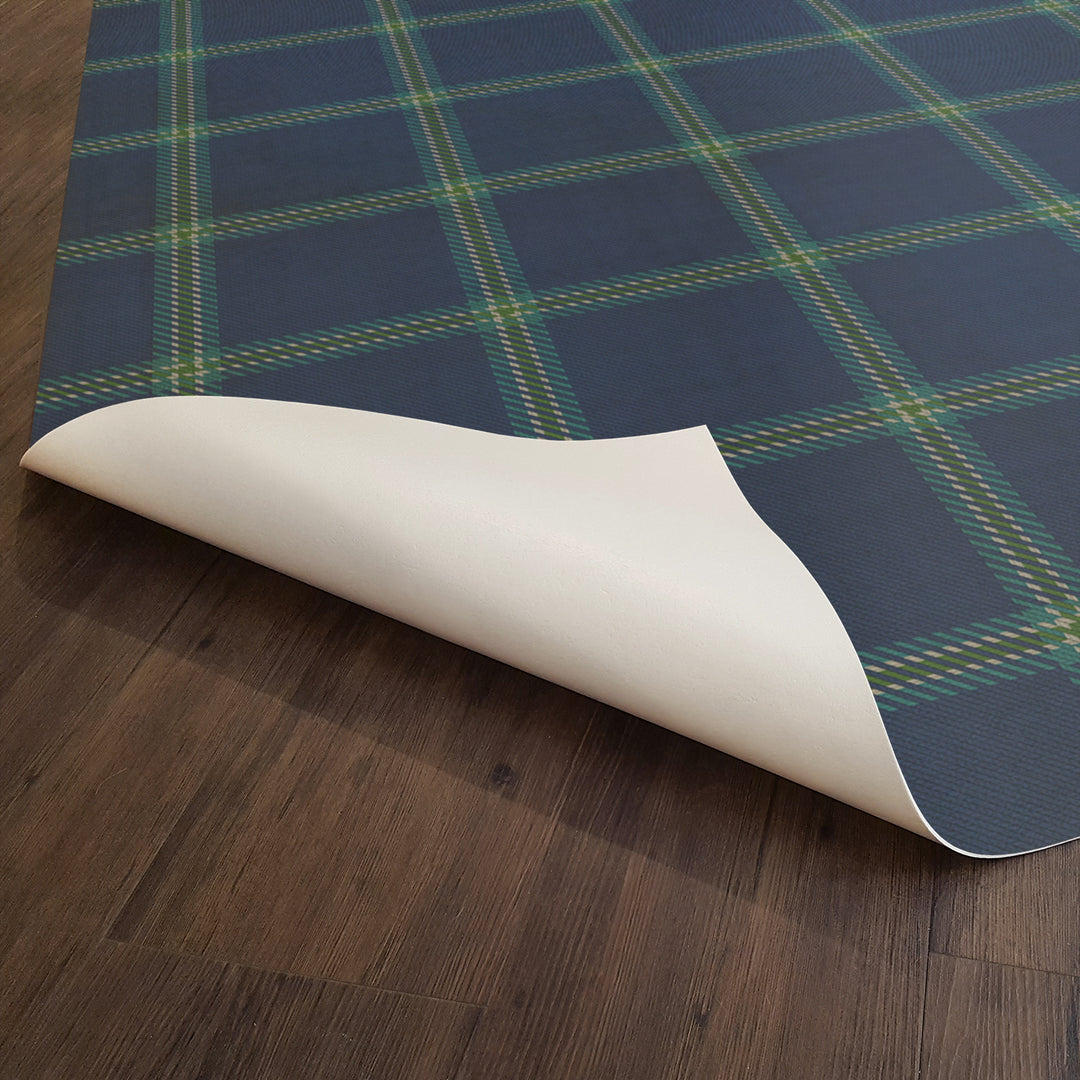 Vinyl Floorcloth Mat (Classic Pattern 68 - Glasgow)