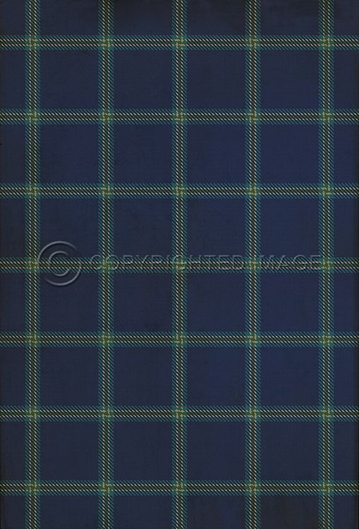 Vinyl Floorcloth Mat (Classic Pattern 68 - Glasgow)