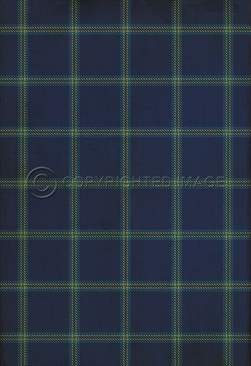 Vinyl Floorcloth Mat (Classic Pattern 68 - Glasgow)