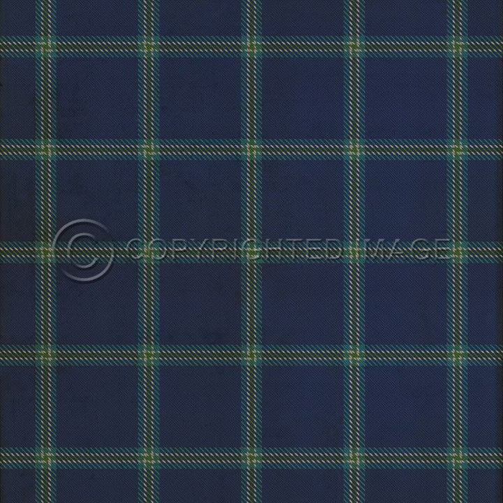 Vinyl Floorcloth Mat (Classic Pattern 68 - Glasgow)