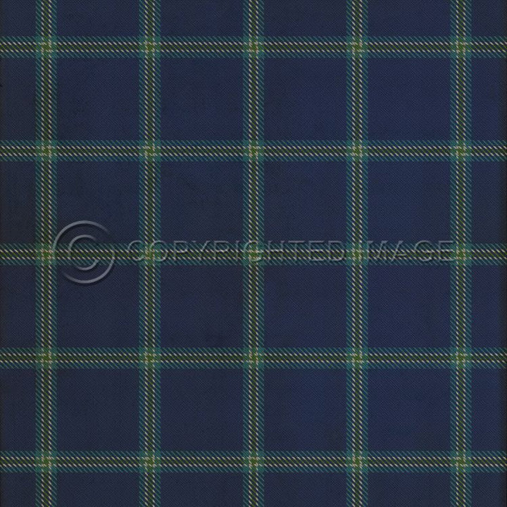 Vinyl Floorcloth Mat (Classic Pattern 68 - Glasgow)