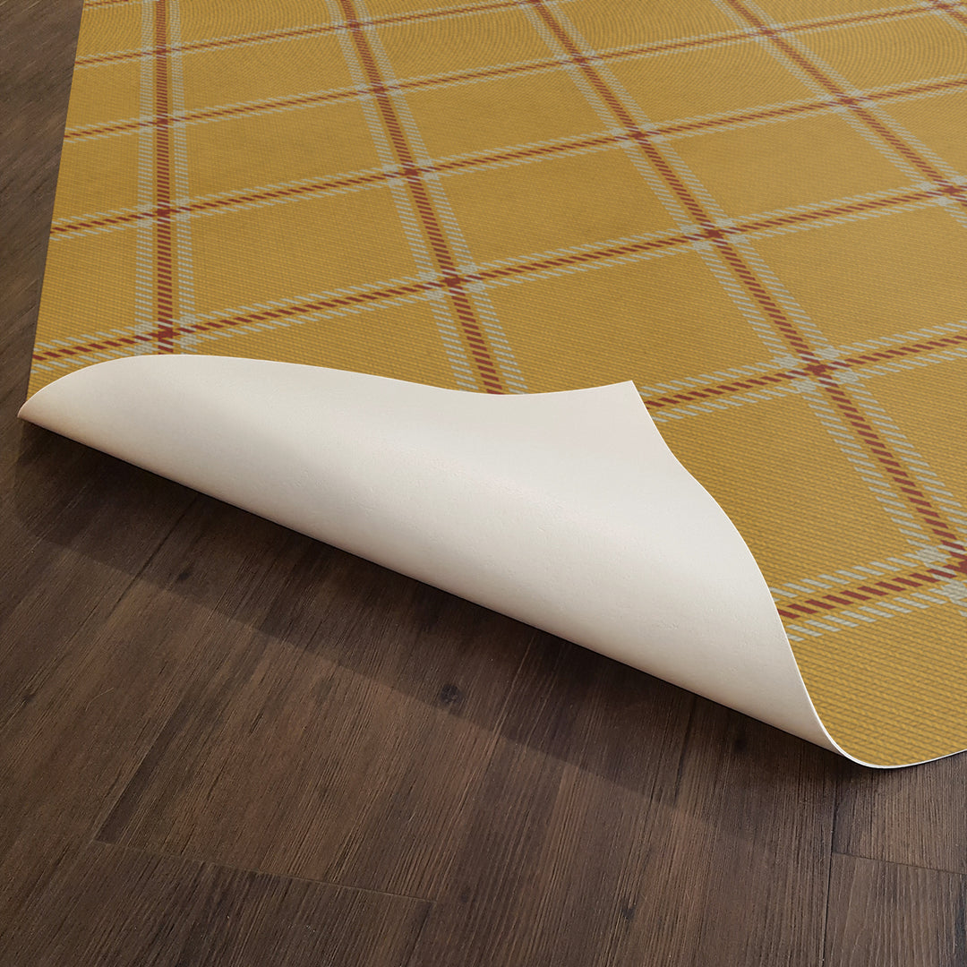 Vinyl Floorcloth Mat (Classic Pattern 68 - Sheffield)