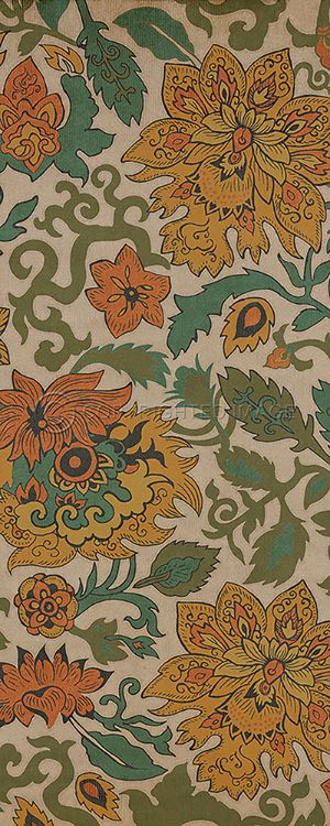 Spicher & Company Vintage Vinyl Floorcloth Mat (Classic Pattern 71 Tokyo)