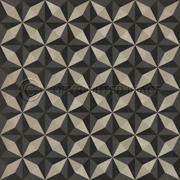 Spicher & Company Vintage Vinyl Floorcloth Mat (Classic Pattern 74 Morpheus)