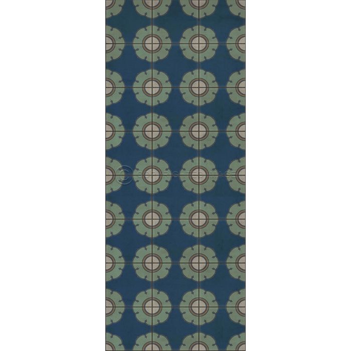 Vintage Vinyl Floorcloth Mats (Pattern 78 Doris Day)