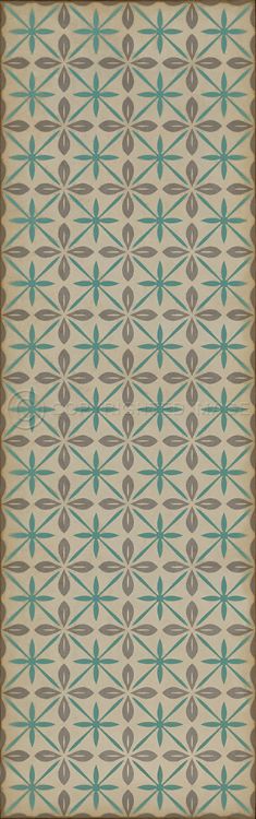 Spicher & Company Vintage Vinyl Floorcloth Mat (Classic Pattern 81 The Soda Fountain)