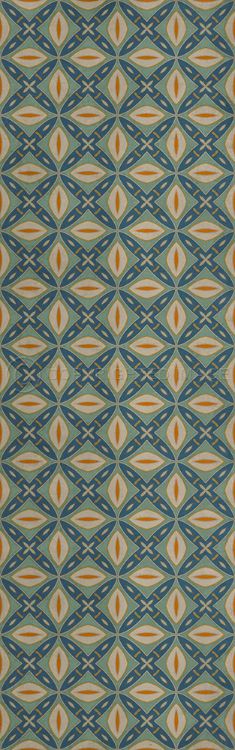 Vintage Vinyl Floorcloth Mat (Classic Pattern 82 Darling) – Hudson & Vine