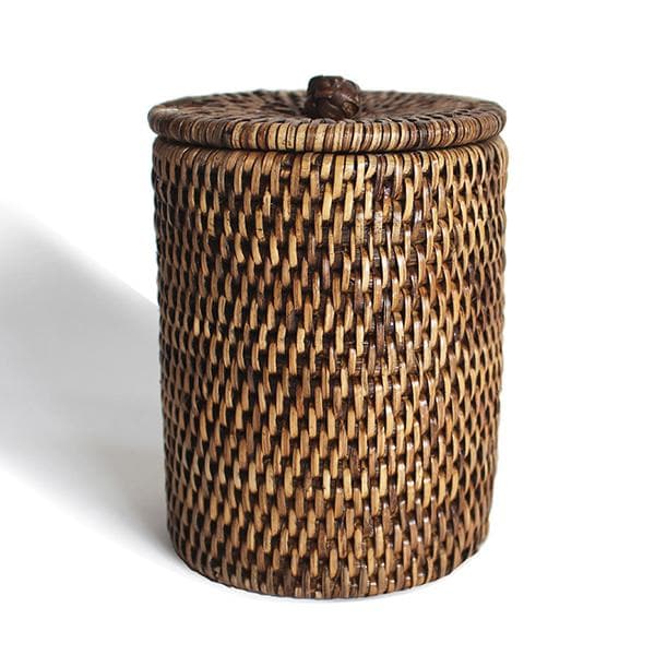 Rattan Large Bathroom Containers Set/2