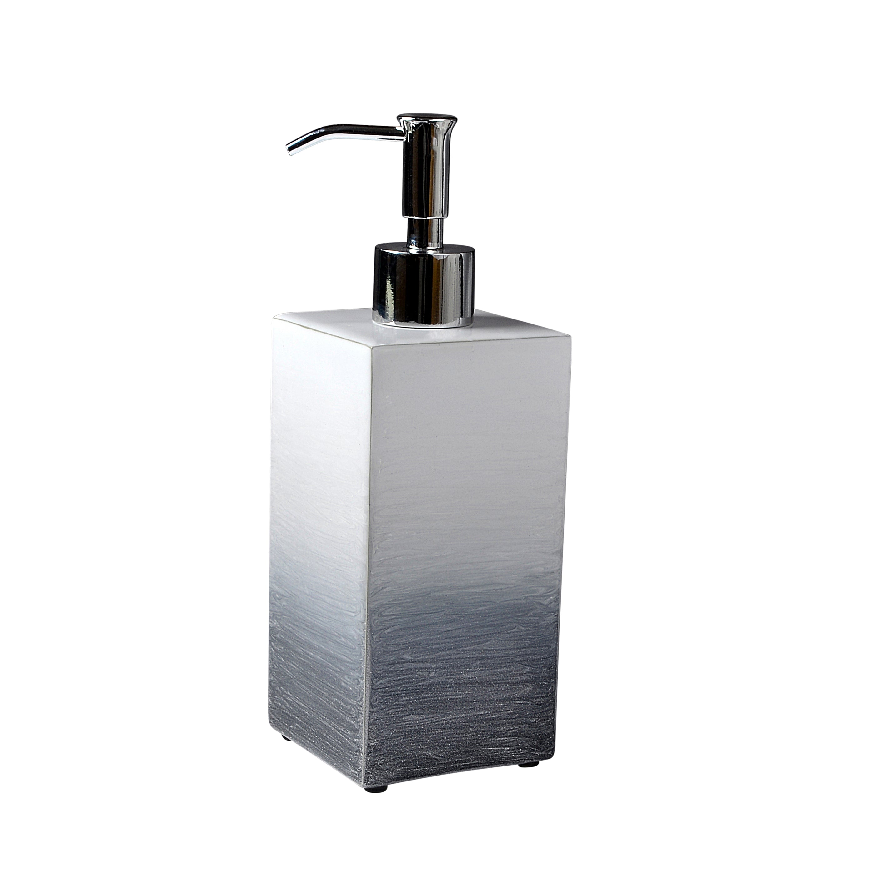 Mike + Ally Ombre Gray / Silver Enamel Bathroom Accessories - Thumbnail 2