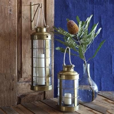 Caravan Brass Lantern - Antique Brass