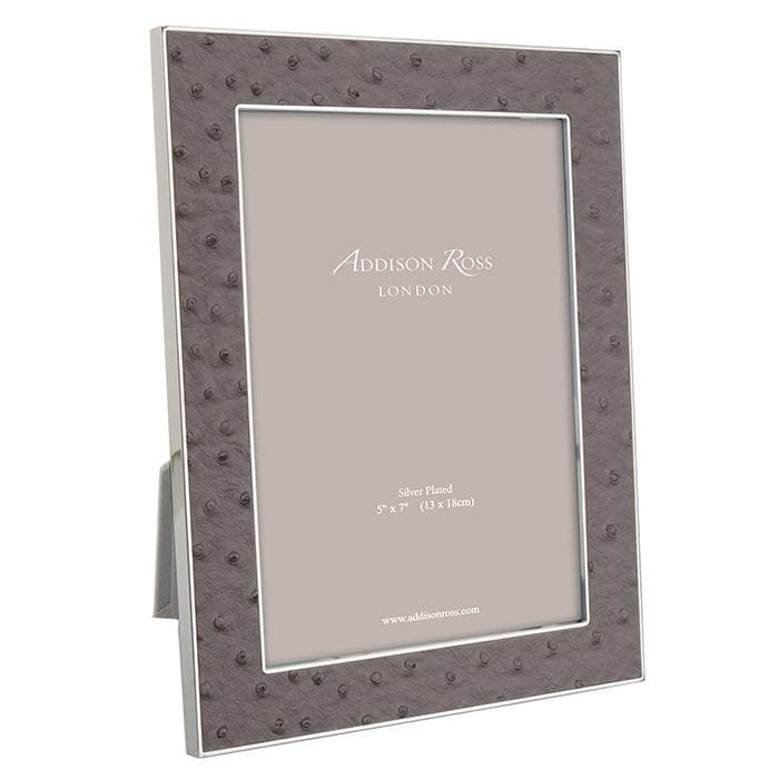 Addison Ross Faux Ostrich Picture Frame (Twilight)
