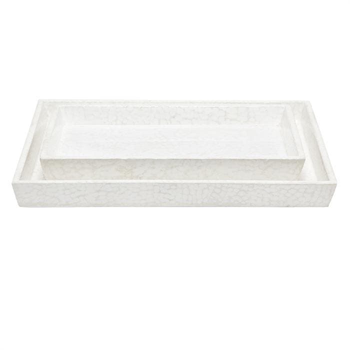 Callas Lacquered Eggshell Tray Set - Thumbnail 2