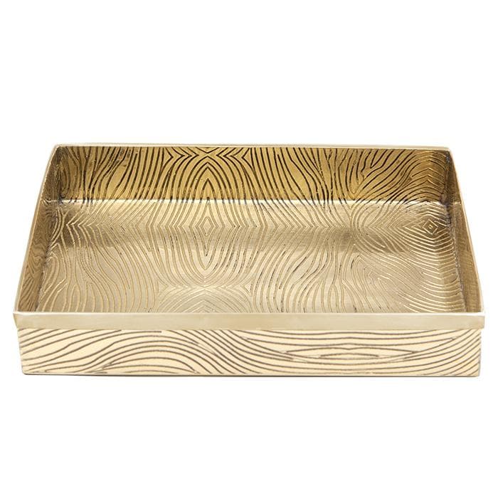 Humbolt Metal Soap Dish - Shiny Brass