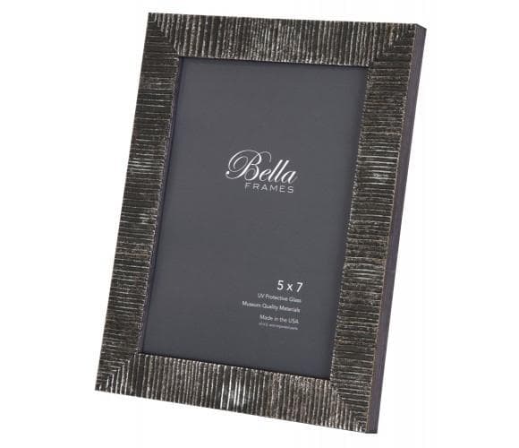 Silver Noir Crepe Shimmy Picture Frame