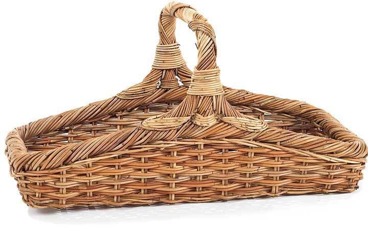 French Country Rattan Wildflower Basket