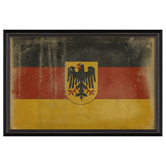 German Flag Framed Print 17" x 25"