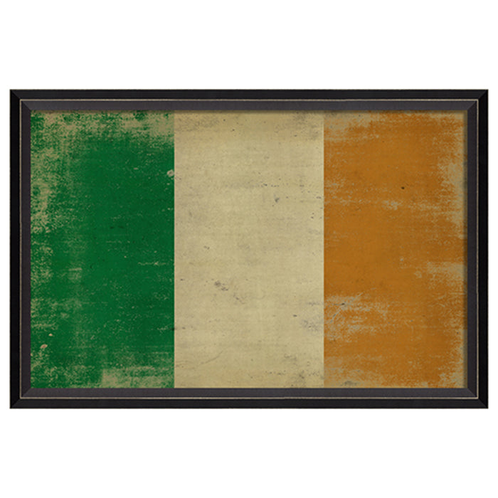 Irish Flag Framed Print 17" x 25"