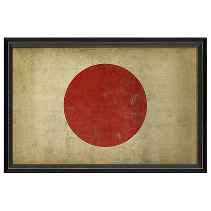 Japanese Flag Framed Print 17" x 25"