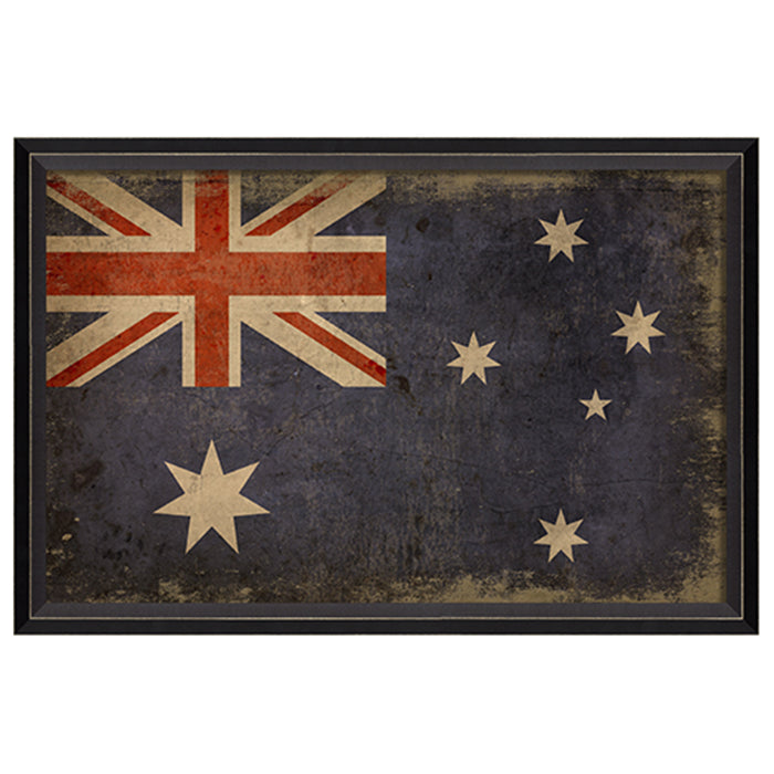 Australian Flag Framed Print 17" x 25"