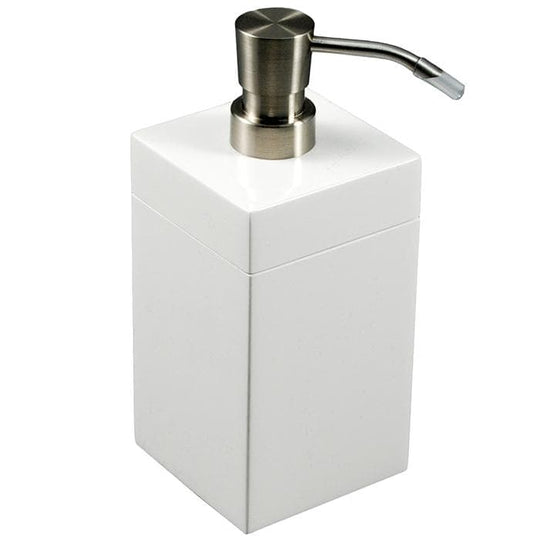White Lacquer Bathroom Accessories Hudson & Vine