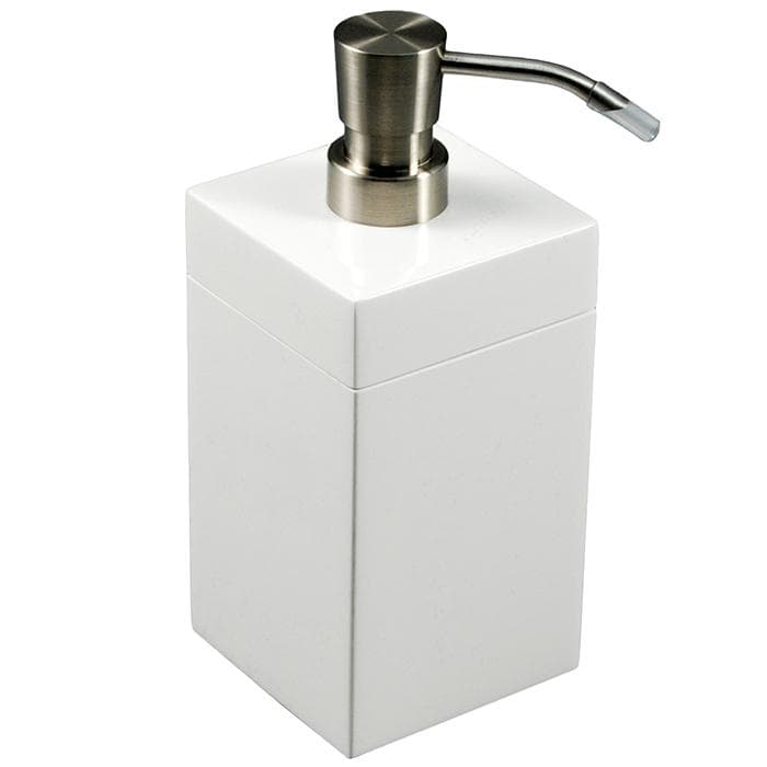White Lacquer Soap Pump