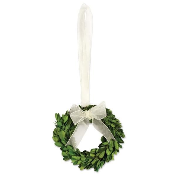 Preserved Boxwood Small Wreaths (Set of 12)