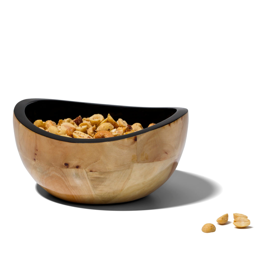 Ladorada Burl Veneer Accent Bowl