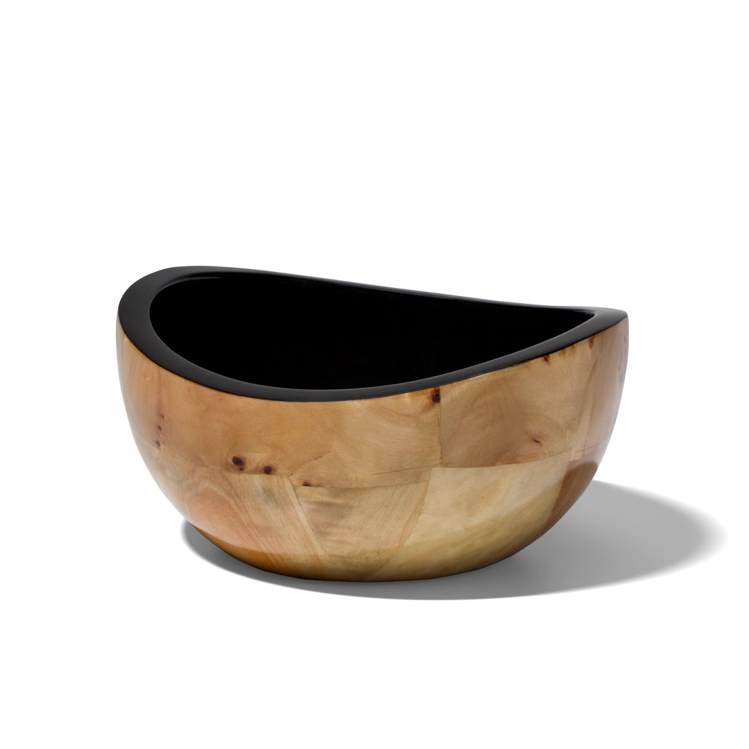 Ladorada Burl Veneer Accent Bowl