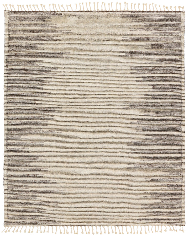Jaipur Living Patra Hand-Knotted Solid Cream/ Taupe Area Rug (ALPINE - ALP05)