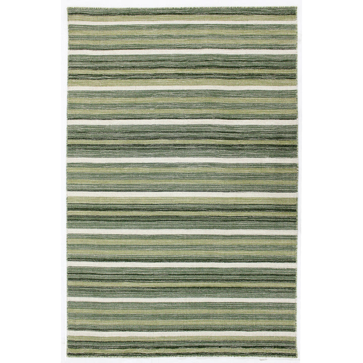 Liora Manne Aruba Faded Stripe Indoor Rug Green