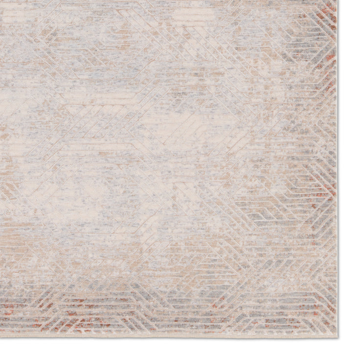Jaipur Living Venture Geometric Tan/ Gray Area Rug (ARIES - ARI01)