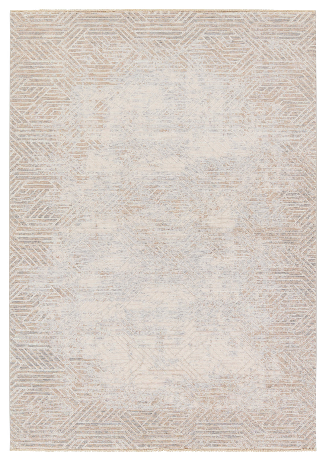 Jaipur Living Olympian Geometric Tan/ Gray Area Rug (ARIES - ARI05)