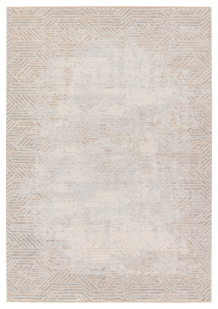 Jaipur Living Olympian Geometric Tan/ Gray Area Rug (ARIES - ARI05)