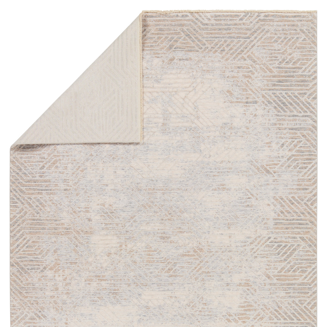 Jaipur Living Olympian Geometric Tan/ Gray Area Rug (ARIES - ARI05)