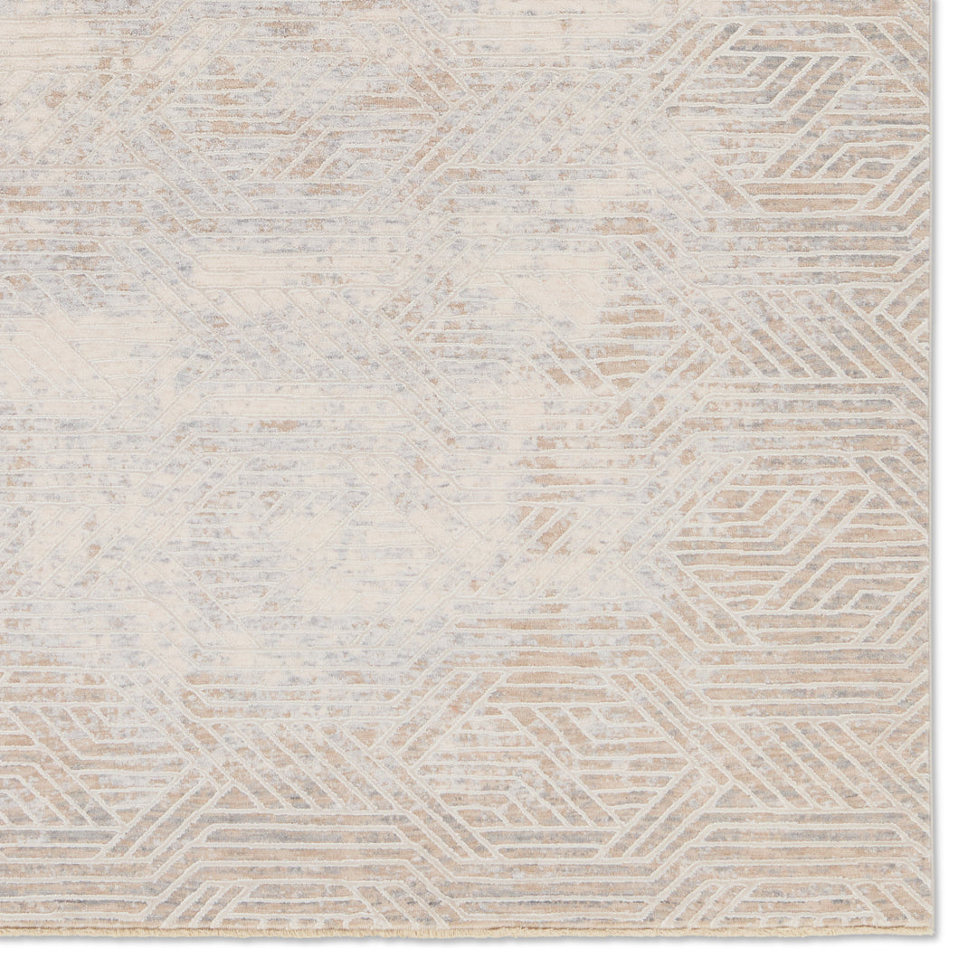 Jaipur Living Olympian Geometric Tan/ Gray Area Rug (ARIES - ARI05)