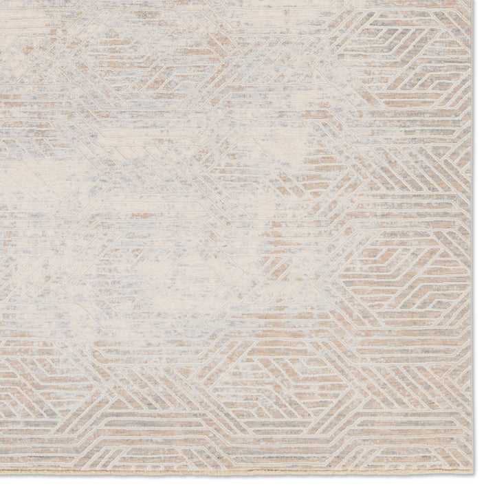 Jaipur Living Olympian Geometric Tan/ Gray Area Rug (ARIES - ARI05)