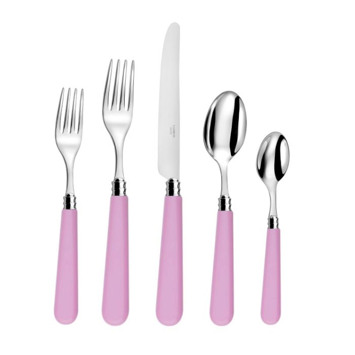 Capdeco Altea 18/10 Stainless Steel 5pc. Flatware Set (Baby Pink)