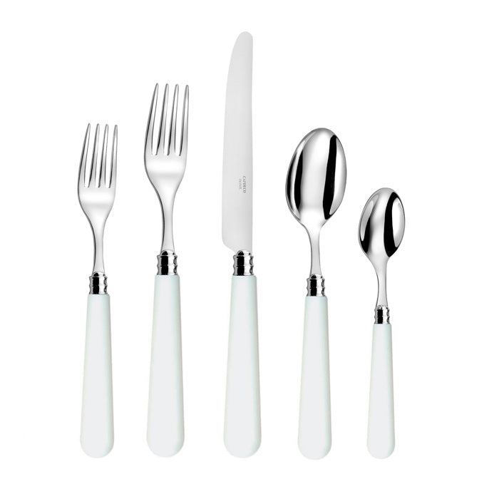 Capdeco Altea 18/10 Stainless Steel 5pc. Flatware Set (White)