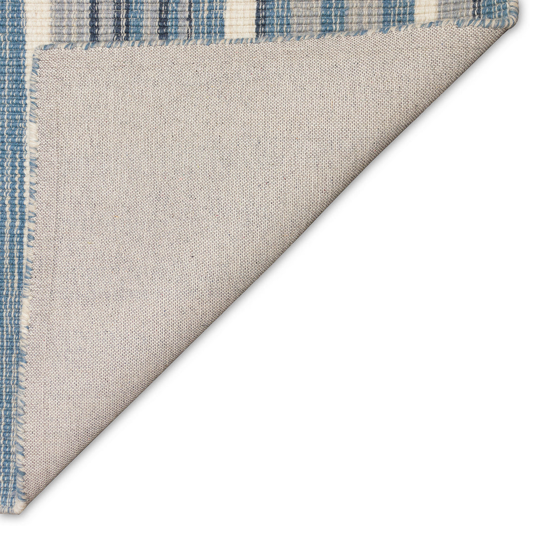 Liora Manne Aruba Faded Stripe Indoor Rug Denim